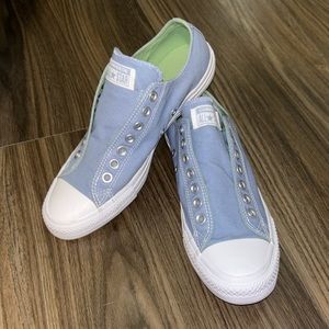 Blue Slip-On Converse